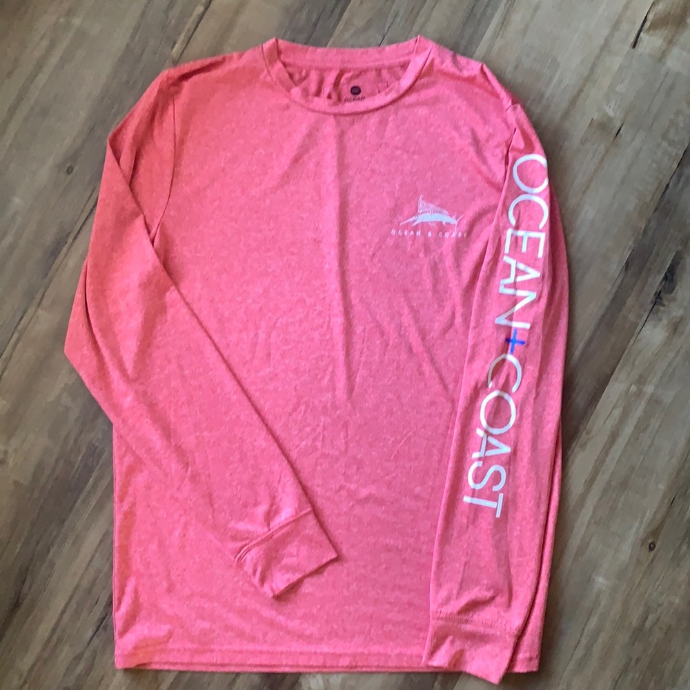 Men’s Ocean & Coast dry fit performance long sleeved tee NWOT
